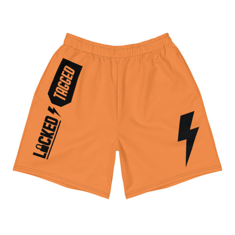 Shorts - Bolt Athletic Long Shorts - Orange