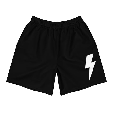 Shorts - Simple Bolt Long Shorts - Black