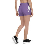 Shorts - Her Bolt Shorts - Purps