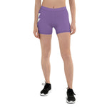 Shorts - Her Bolt Shorts - Purps