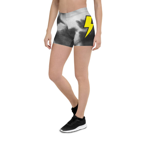 Shorts - Her Bolt Shorts - Storms
