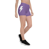 Shorts - Her Bolt Shorts - Purps