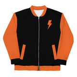 Jacket - Badge Bomber - Black/Orange