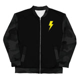 Jacket - Badge Bomber - Black/Black Camo