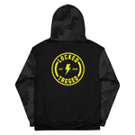 Hoodie - Bolt Badge Sleeved Hoodie - Black/Black Camo