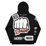 Hoodie - Straight Up Big Punch Racing - Black
