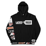 Hoodie - Straight Up Big Punch Racing - Black