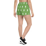 Shorts - Polk-a-Bolt Short Shorts - Green