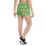 Shorts - Polk-a-Bolt Short Shorts - Green