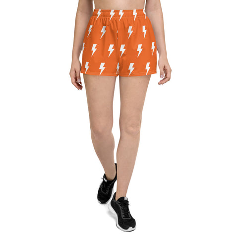 Shorts - Polk-a-Bolt Short Shorts - Orange