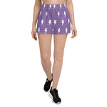 Shorts - Polk-a-Bolt Short Shorts - Purps