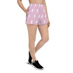 Shorts - Polk-a-Bolt Short Shorts - Pink