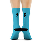 Socks - Simple Bolt Socks - Blu