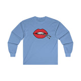Long Sleeve - Cotter Lips - Red