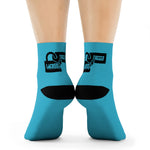 Socks - Bolt Crew Socks - Blue