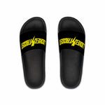 Slides - Slanted LTL Sandals - Black