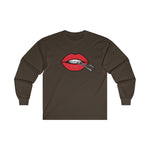Long Sleeve - Cotter Lips - Red