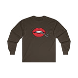 Long Sleeve - Cotter Lips - Red