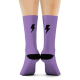 Socks - Simple Bolt Socks - Purps