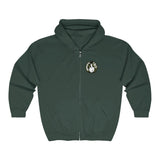 Hooded Zip Up - Mandate This - Green Camo