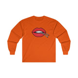 Long Sleeve - Cotter Lips - Red