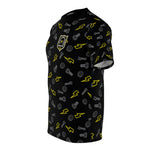 Short Sleeve - The Crest - NAB - Black and Yellow