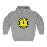 Hooded Zip Up - Back Bolt - Yellow