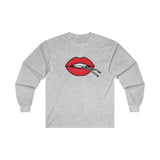 Long Sleeve - Cotter Lips - Red