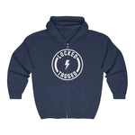 Hooded Zip Up - The Arch - Badge