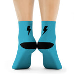 Socks - Simple Bolt Socks - Blu