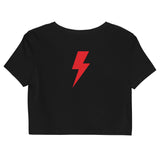 Crop Top - Cotter Lips - Black
